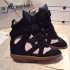 Isabel Marant Black and white suede